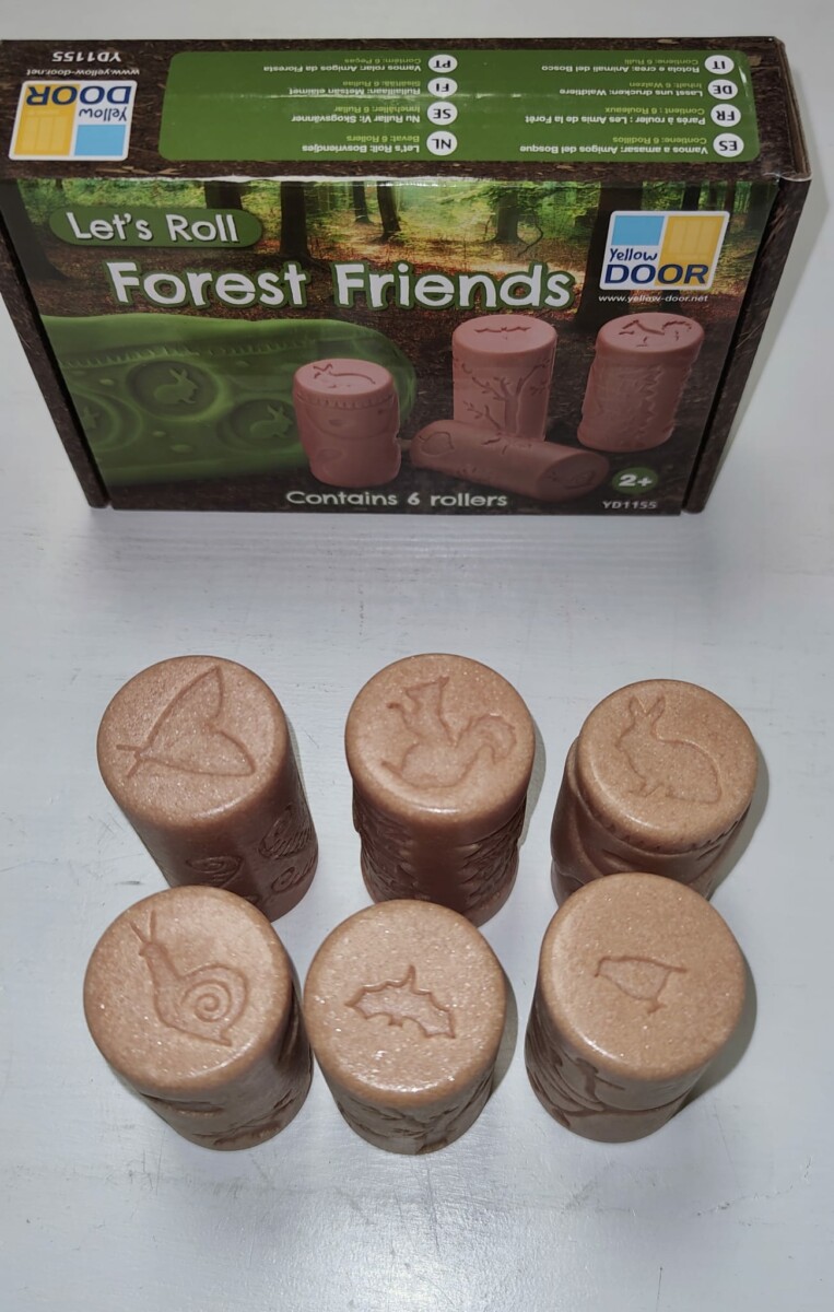 Válečky/razítka – Lesní přátelé