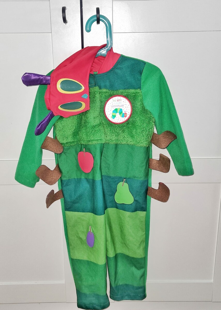 Kostým housenka/stonožka vel. 92-98