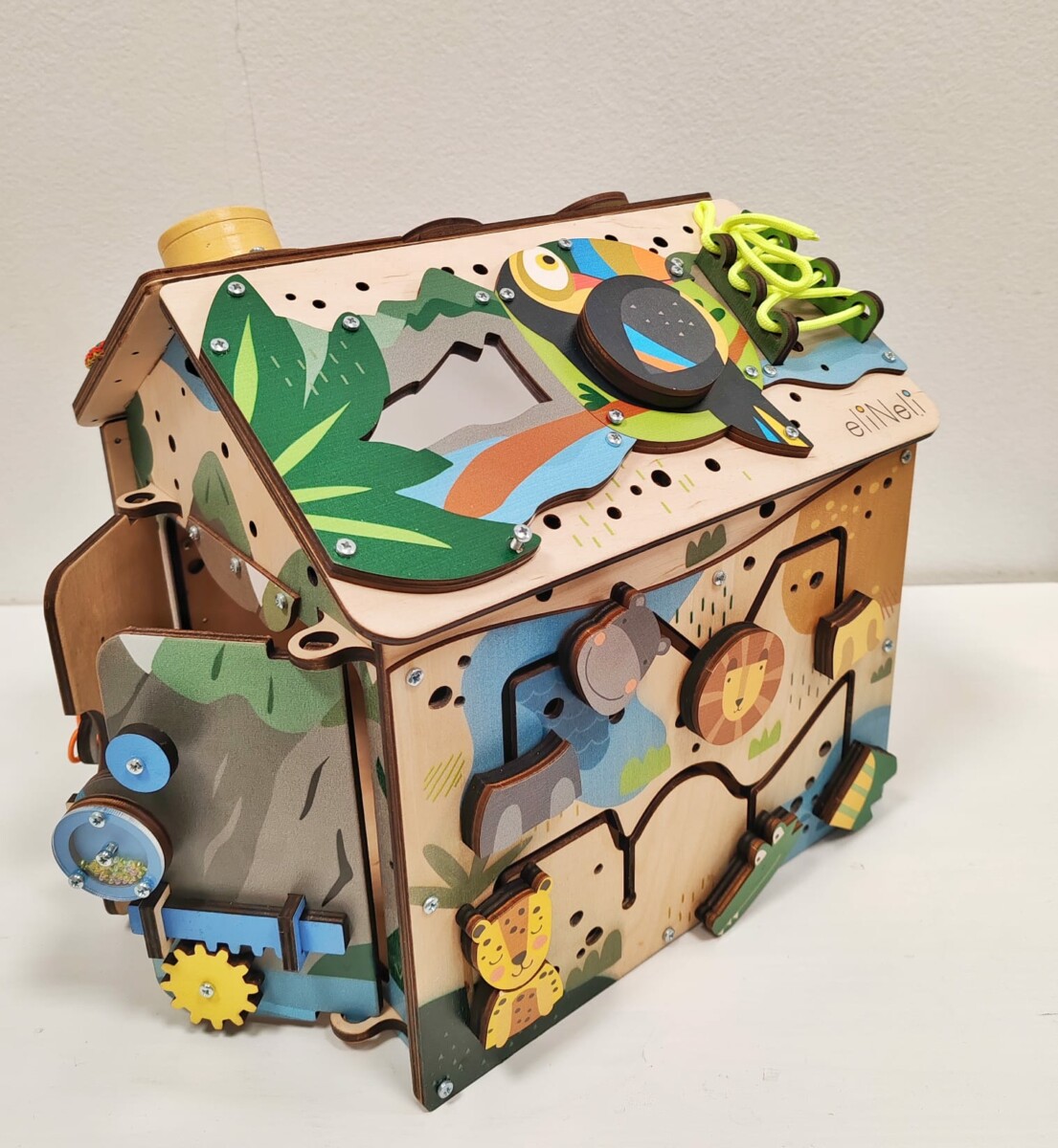 Malý svítící domeček Safari