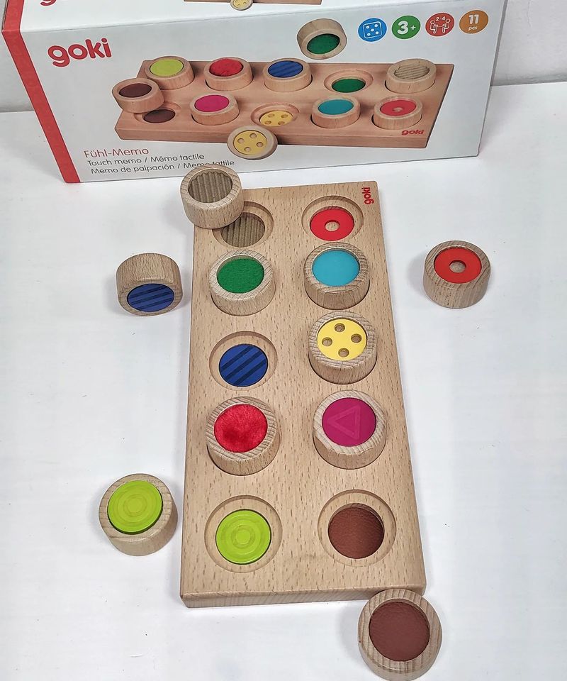 Hmatová hra – různé povrchy