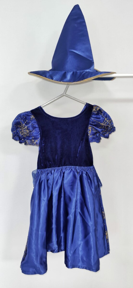 Kostým modrá čarodějnice vel. 92 – 98