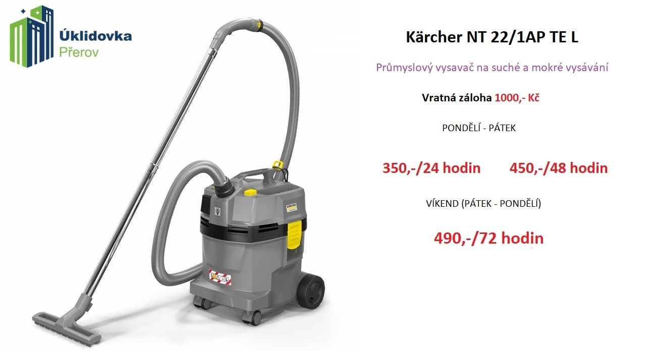 Půjčovna čistících strojů Přerov