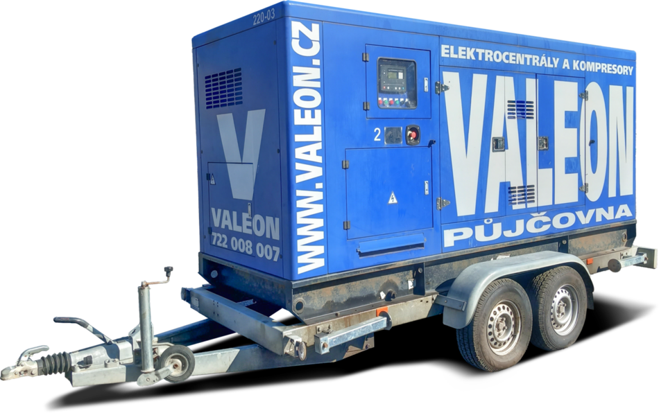 Elektrocentrála 200kVA supersilent 65dB