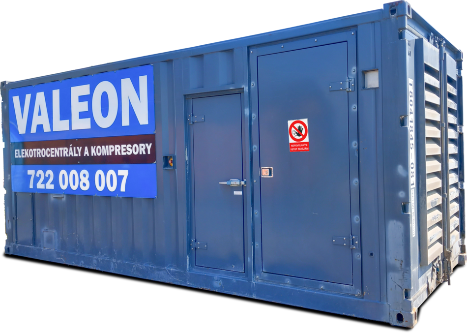 Elektrocentrála 700kVA supersilent 65dB