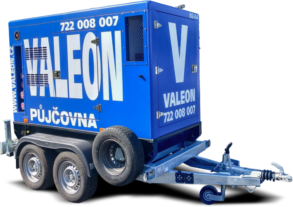 Elektrocentrála 80kVA supersilent 65dB