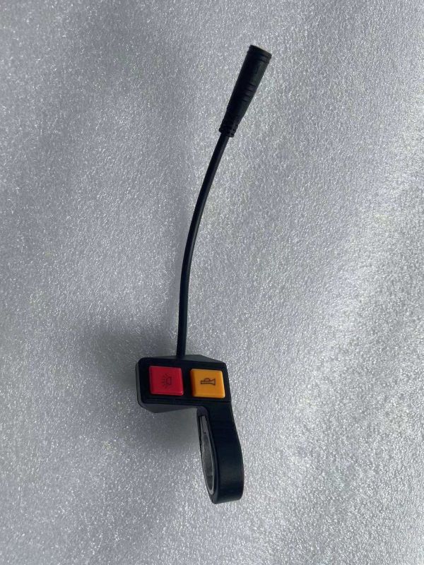 Kabel s tlačítky světlo, klaxon na elektricky pohon k invalidnímu vozíku