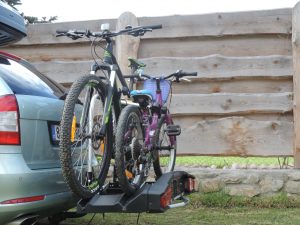 Nosiče na tažné zařízení pro dvě kola