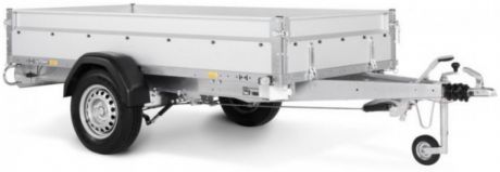 Bržděný přívěsný vozík - 1600 kg