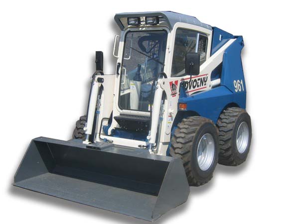 Strojírna Novotný Smykem řízený nakladač Novotný B 961