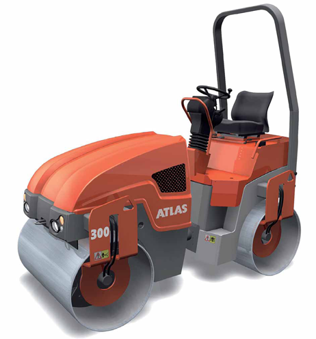 WEYCOR Tandemový vibrační válec AW 300